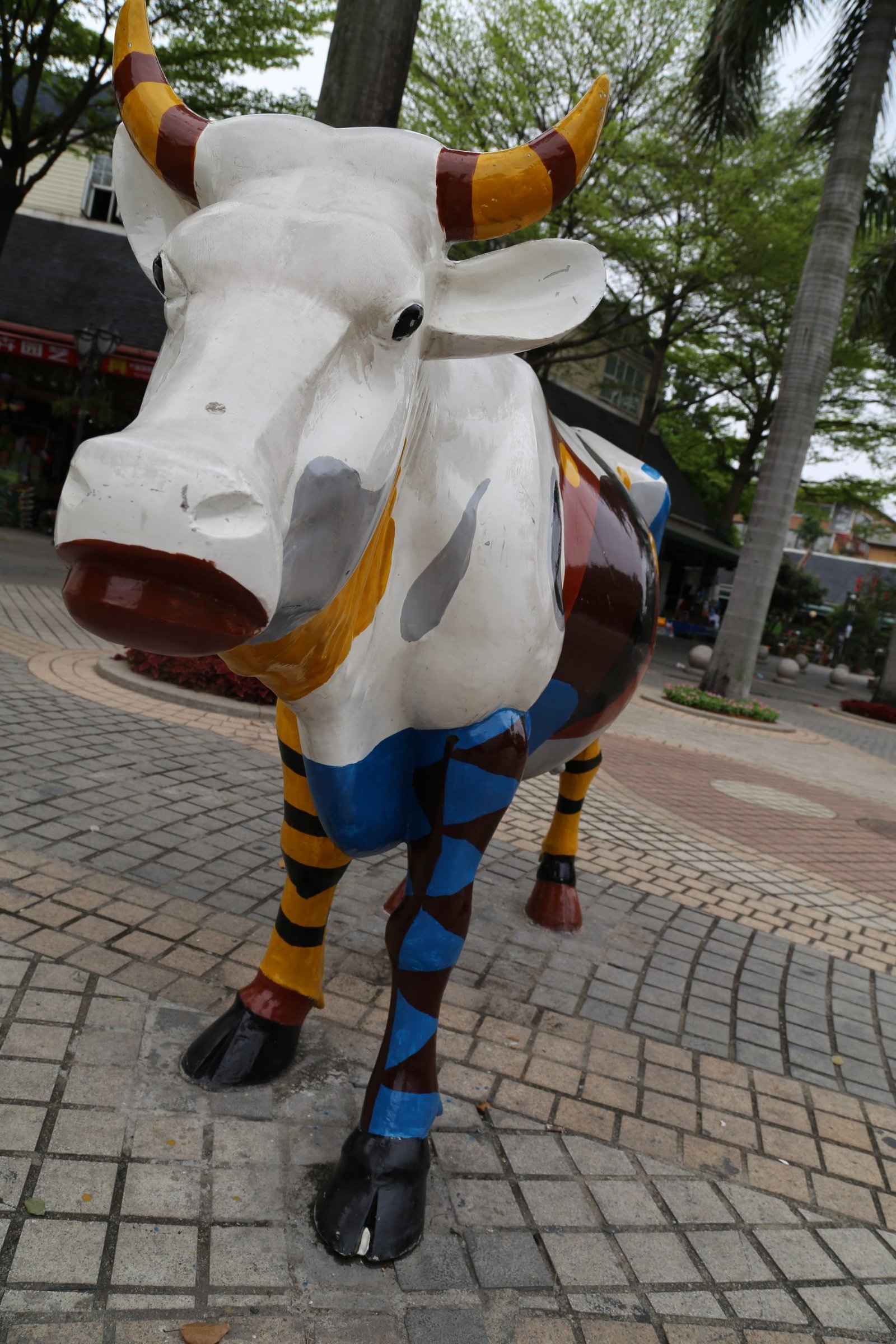 Art Cow Sculpture